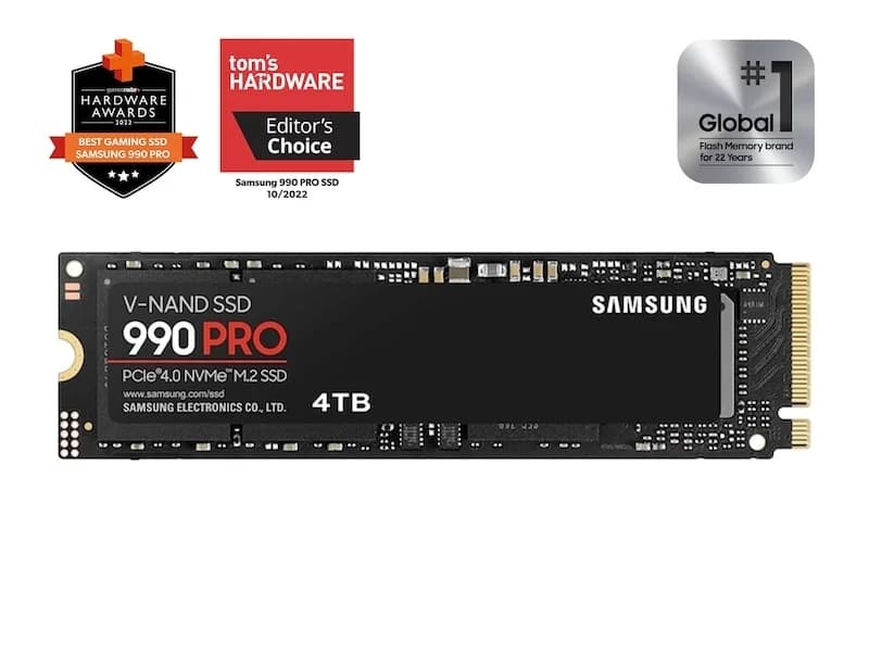 Samsung 990 Pro 4TB NVMe