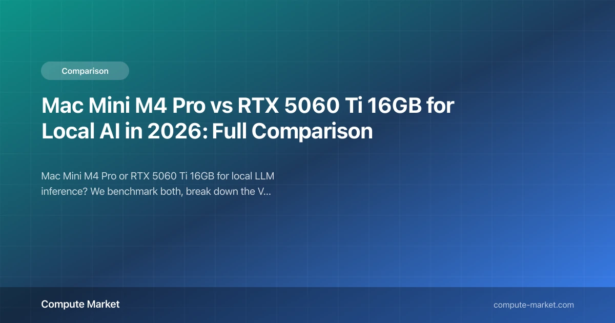 mac-mini-m4-pro-24gb-vs-rtx-5060-ti-16gb-for-local-ai-compute-market
